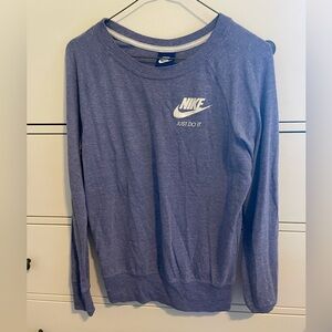 Nike Purple Crewneck Top